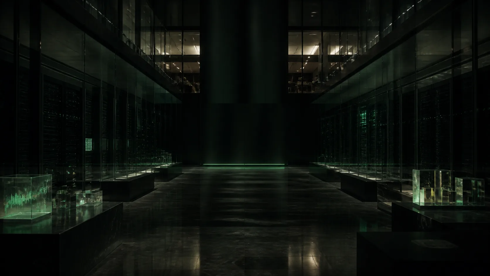 Abstract data center visualization